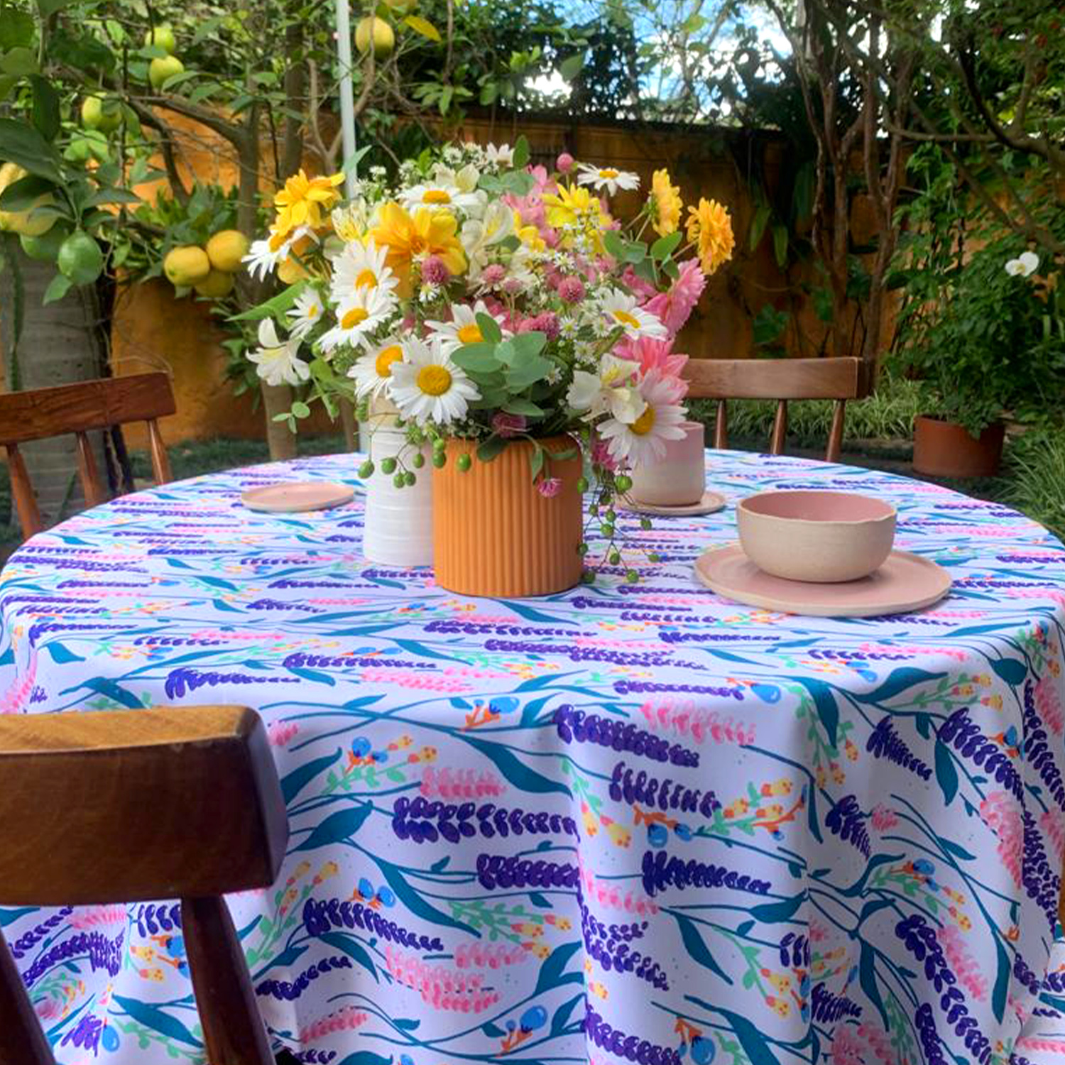 ToalhaLavanda1 Toalha de Mesa Lavanda